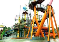 OEM Antiultraviolet Aqua Playground Pirate Ship Slide voor Toevluchtpark