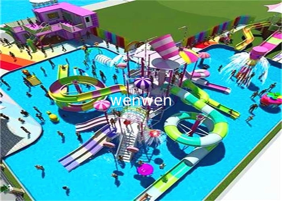 Van het de Familiewater van de waterdia Interactieve van het het Parkmateriaal het Suikergoedstijl voor Tiener