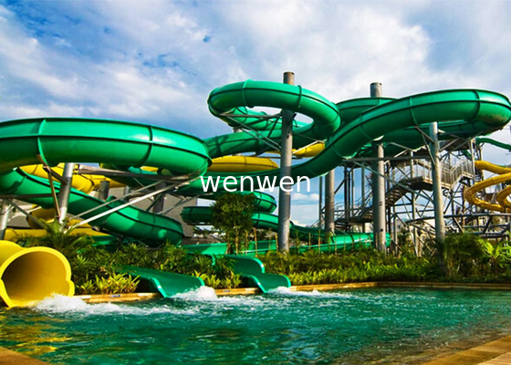 De aangepaste Dia's van het het Zwembadwater van Whizzard van Groottevolwassenen