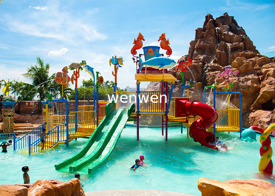 De commerciële Veilige Aqua-Dia van de de Glasvezelspeelplaats van het Parkmateriaal