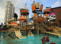 ODM Antisteunbalk Aqua Playground Pirate Ship Slide