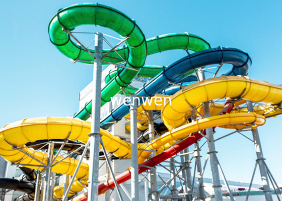 Hoteltoevlucht die Aqua-het Waterdia bevorderen van de Parkbuis