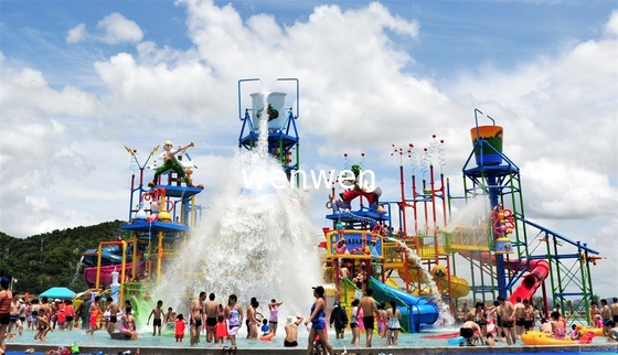Interactief waterdorp: de ultieme gezinsvriendelijke waterspeelplaats