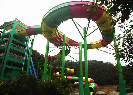 Veilig en duurzaam waterparkapparatuur met capaciteit hangt af van de grootte en het ontwerp