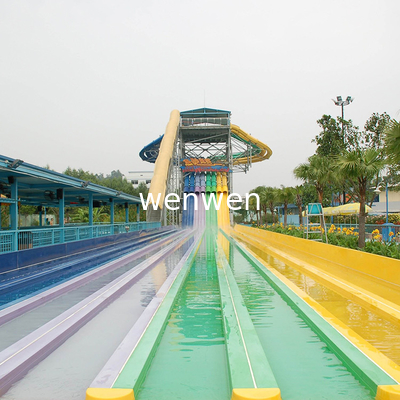 Van de de Regenboogglasvezel van het toevluchtpark Volwassen het Waterdia met Buffergroef