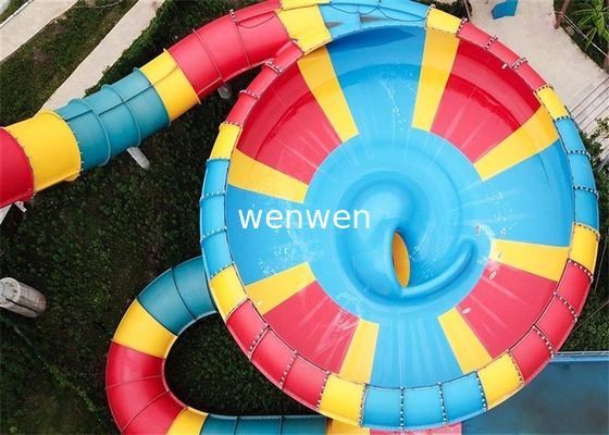 Super Bowl Waterglijbaan Waterpark Glijbaan met Duurzaam Glasvezel en Belasting 2Rijders/Glijbaan