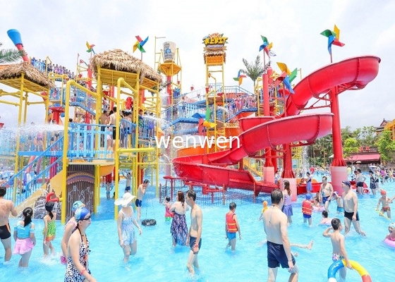 Interactief waterdorp: de ultieme gezinsvriendelijke waterspeelplaats