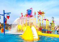 Kleurrijke Aqua Playground Swimming Pool Water-Dia's