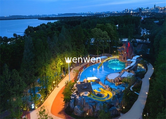 Het Water van de boemerangdouane glijdt het Commerciële Materiaal van het Waterpark voor Volwassenen